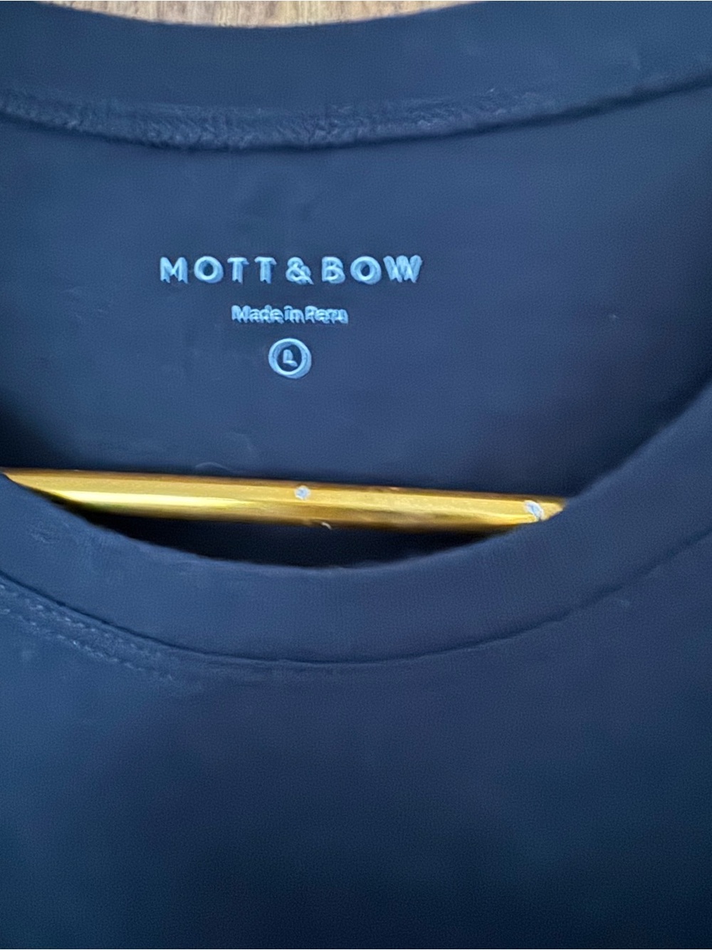 Fitted Crewneck - Black